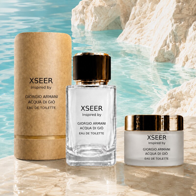 XSEER fragrance inspired by Giorgio Armani ACQUA DI GIÒ
