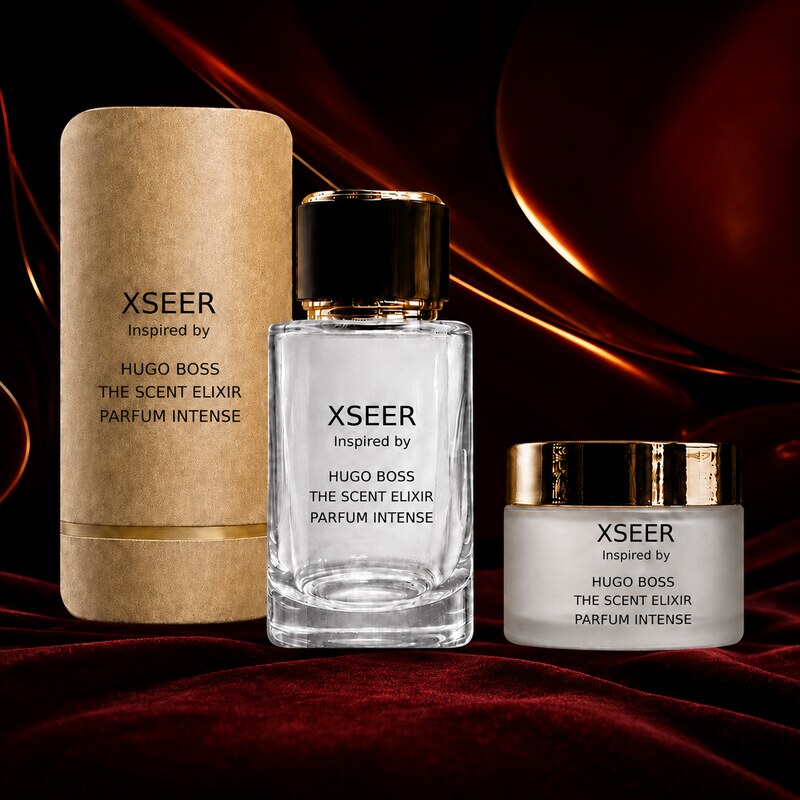 XSEER fragrance inspired by Hugo Boss THE SCENT ELIXIR PARFUM INTENSE