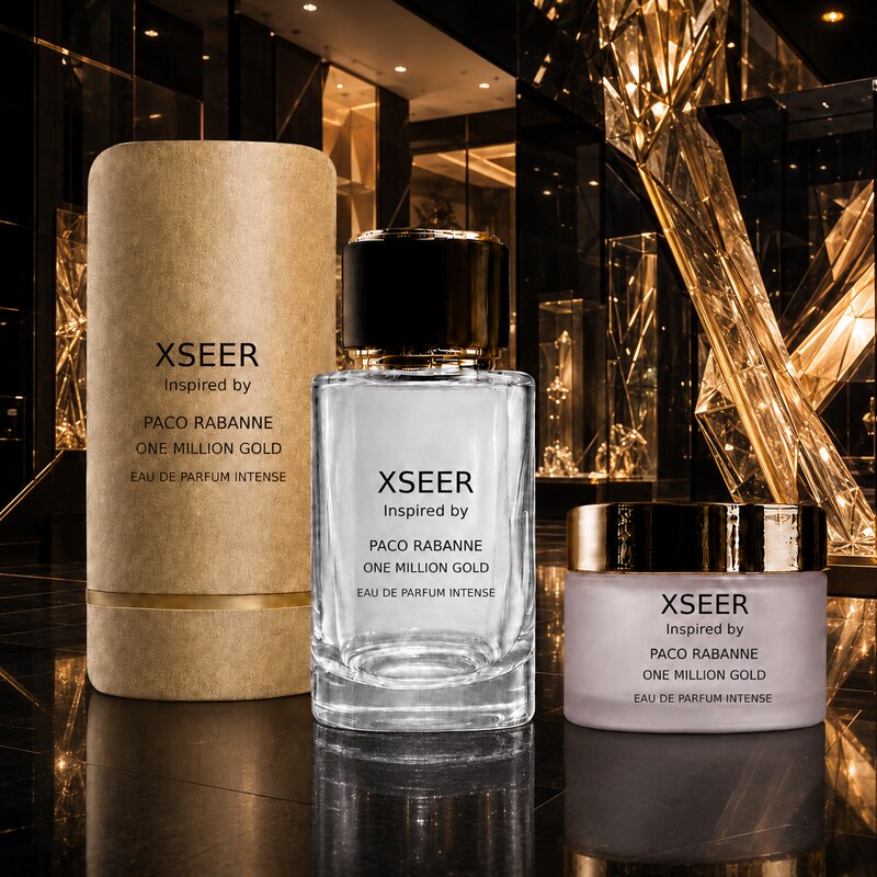 XSEER fragrance inspired by Paco Rabanne 1 MILLION GOLD EAU DE PARFUM INTENSE
