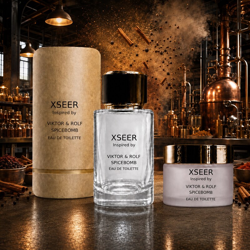 XSEER fragrance inspired by Viktor & Rolf SPICEBOMB
