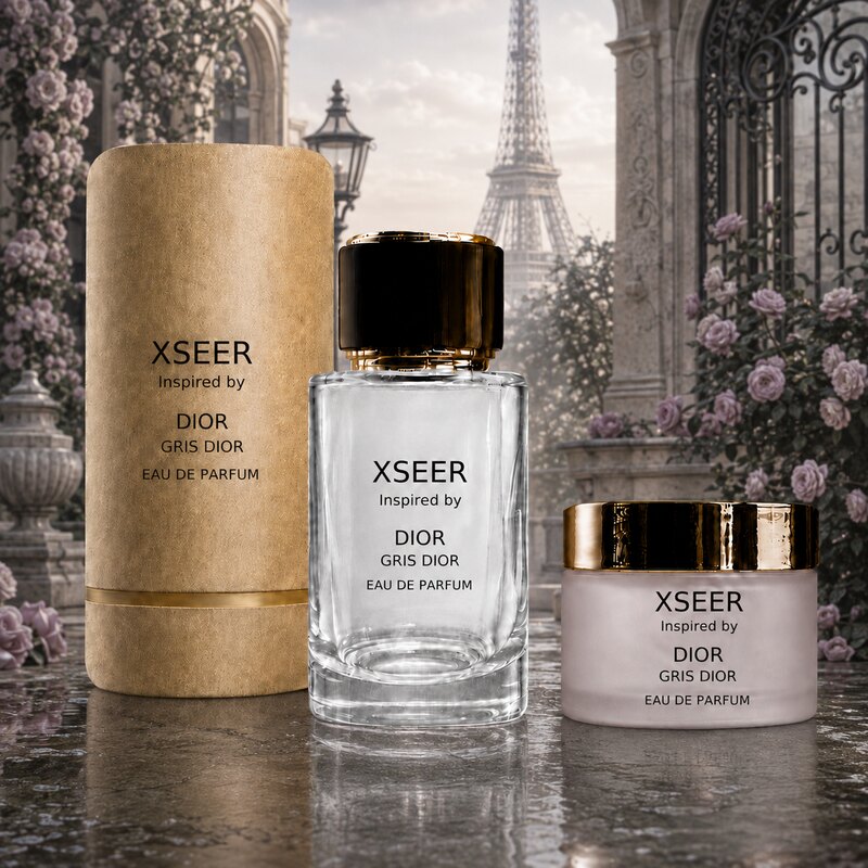 XSEER fragrance inspired by Dior GRIS DIOR