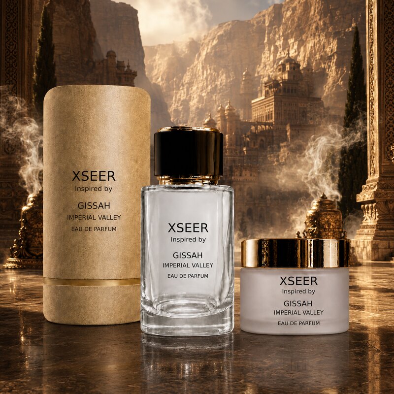 XSEER fragrance inspired by Gissah IMPERIAL VALLEY