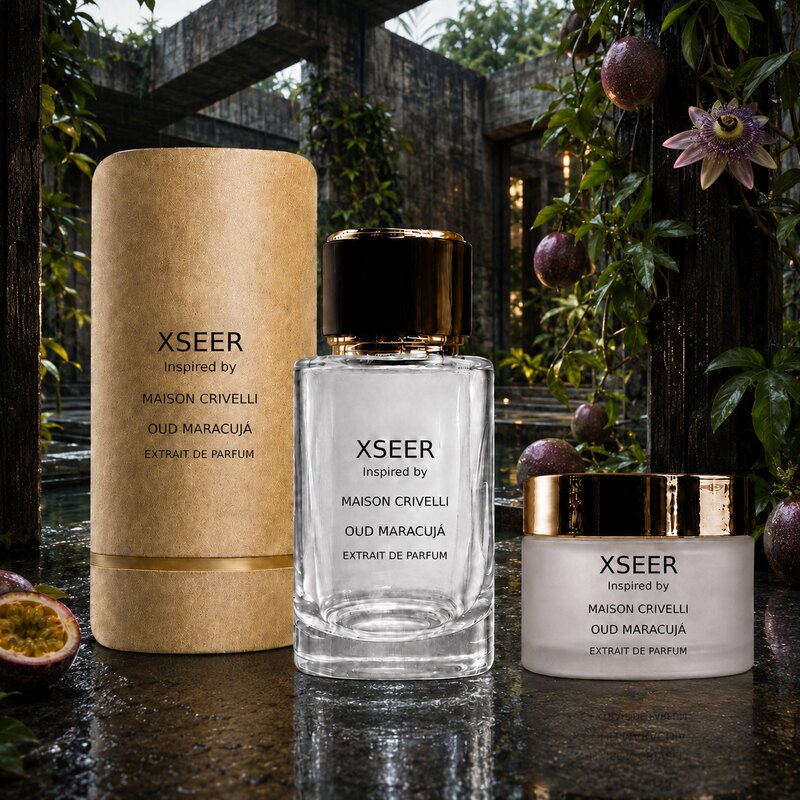 XSEER fragrance inspired by Maison Crivelli OUD MARACUJÁ