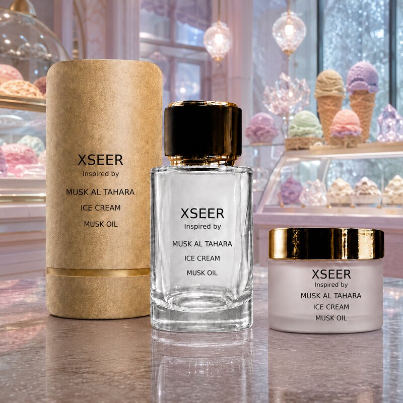 XSEER fragrance inspired by Musk Al Tahara ICE CREAM