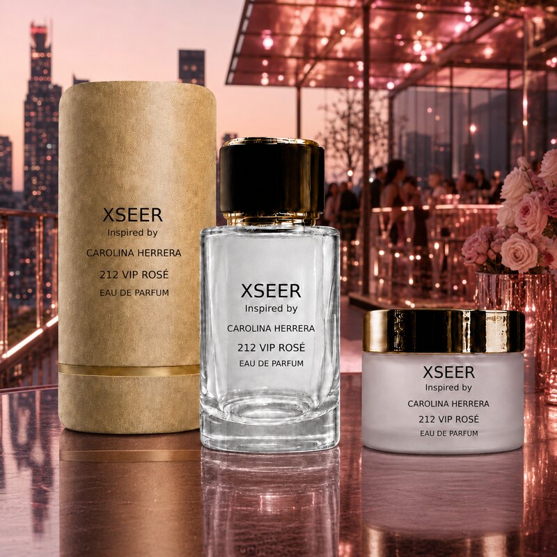 XSEER fragrance inspired by Carolina Herrera 212 VIP ROSÉ