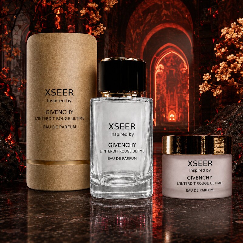 XSEER fragrance inspired by Givenchy L'INTERDIT ROUGE ULTIME