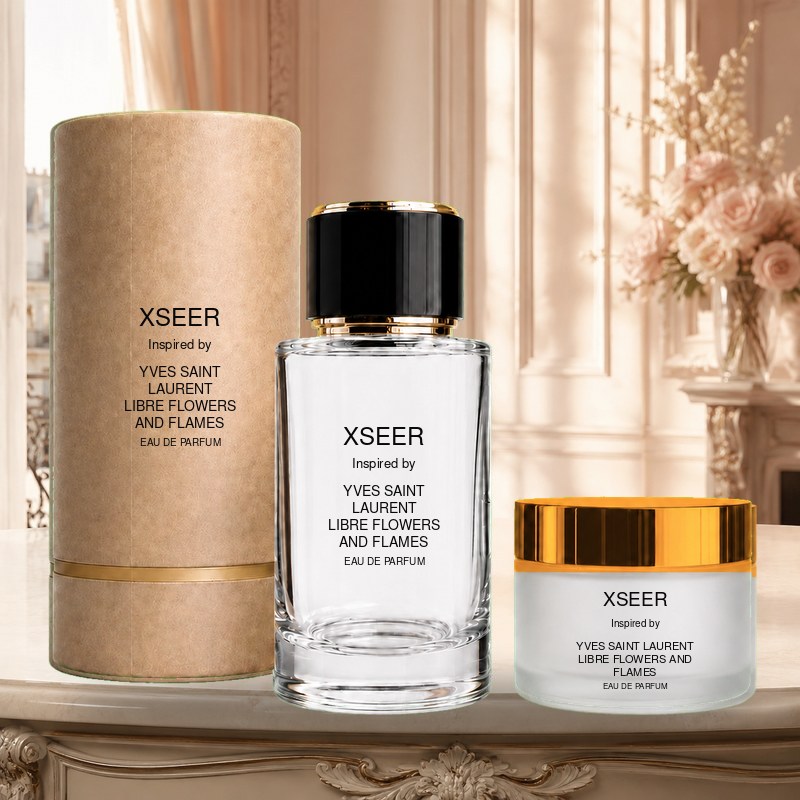 XSEER fragrance inspired by Yves Saint Laurent LIBRE FLOWERS & FLAMES
